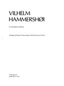 Vilhelm Hammershøi : en retrospektiv udstilling : katalog