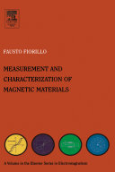 Measurement and characterization of magnetic materials