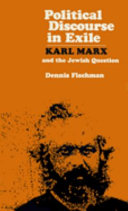 Political discourse in exile : Karl Marx and the Jewish question