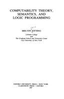 Computability theory, semantics, and logic programming