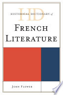 Historical dictionary of French literature