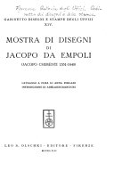 Mostra di disegni di Jacopo da Empoli : (Jacopo Chimenti, 1551-1640)