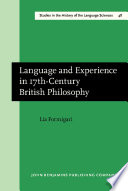 Language and Experience in 17th-Century British Philosophy.
