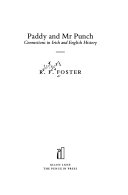 Paddy and Mr. Punch : connections in Irish and English history