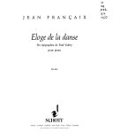 Eloge de la danse : six épigraphes de Paul Valéry : pour piano