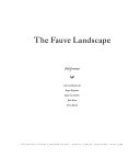 The fauve landscape