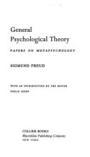General psychological theory : papers on metapsychology