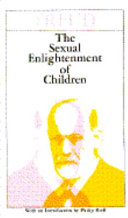 The sexual enlightenment of children.