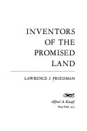 Inventors of the promised land