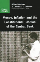 Money, inflation and the constitutional position of the central bank