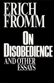 On disobedience and other essays