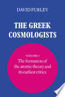 The Greek cosmologists
