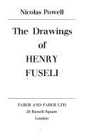 The drawings of Henry Fuseli
