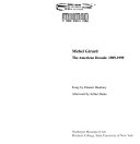 Michel Gérard, the American decade : 1989-1999