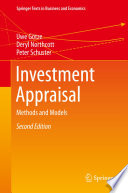 Investment Appraisal Methods and Models