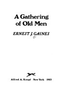 A gathering of old men /
