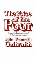 The voice of the poor : essays in economic and political persuasion