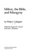 Milton, the Bible, and misogyny