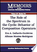 The role of the spectrum in the cyclic behavior of composition operators