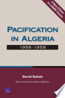 Pacification in Algeria, 1956-1958