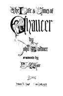 The life & times of Chaucer