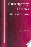 Contemporary theories of liberalism : public reason as a post-Enlightenment project