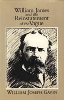 William James and the reinstatement of the vague