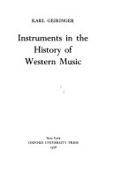 Instruments in the history of Western music