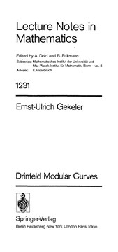 Drinfeld modular curves