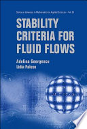 Stability criteria for fluid flows