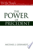 The power of precedent