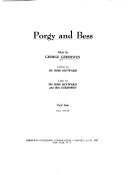 Porgy and Bess : vocal selection