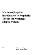 Introduction to regularity theory for nonlinear elliptic systems