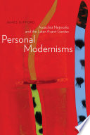 Personal modernisms : anarchist networks and the later avant-gardes