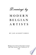 Drawings by modern Belgian artists.