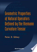 Geometric properties of natural operators defined by the Riemann curvature tensor