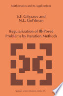 Regularization of Ill-Posed Problems by Iteration Methods