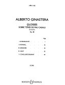 Glosses sobre temes de Pau Casals : for orchestra, op. 48