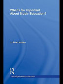 What's so important about music education?