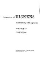 The stature of Dickens; a centenary bibliography.