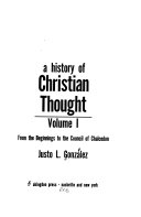 A history of Christian thought