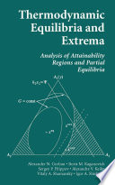 Thermodynamic Equilibria and Extrema Analysis of Attainability Regions and Partial Equilibrium