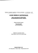 The complete published songs of Louis Moreau Gottschalk : with a selection of other songs of mid-nineteenth century America