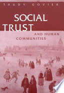 Social trust and human communities