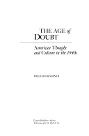 The age of doubt : American thought and culture in the 1940s