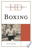 Historical dictionary of boxing