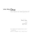 Arthur Wesley Dow and American arts & crafts