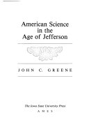 American science in the age of Jefferson