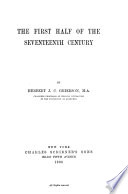 The first half of the seventeenth century,