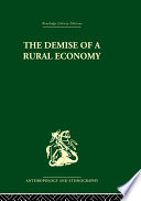 The demise of a rural economy : from subsistence to capitalism in a Latin American village